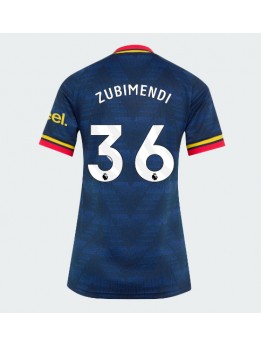 Arsenal Martin Zubimendi #36 Replika Borta Kläder Dam 2026-27 Kortärmad Arsenal Martin Zubimendi #36 Replika Borta Kläder Dam 2026-27 Kortärmad